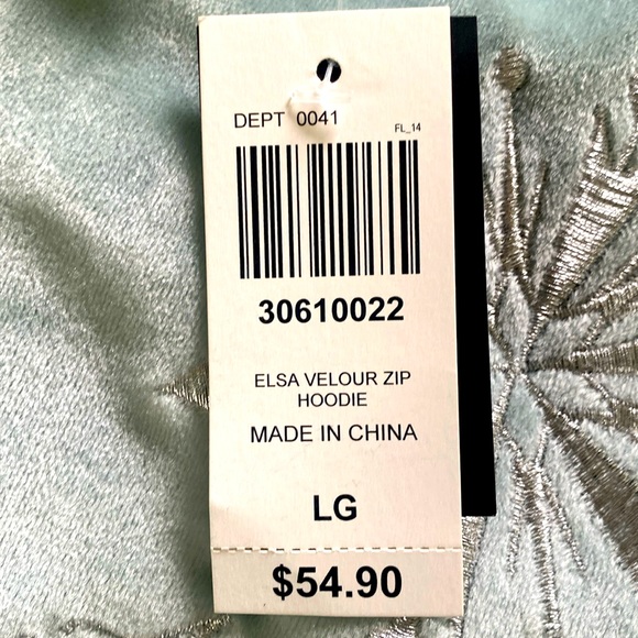 DISNEY FROZEN “ELSA” PORTRAIT ZIP-UP HOODIE BOXLUNCH EXCLUSIVE SIZE LARGE🌟NWT🌟 - Picture 12 of 16